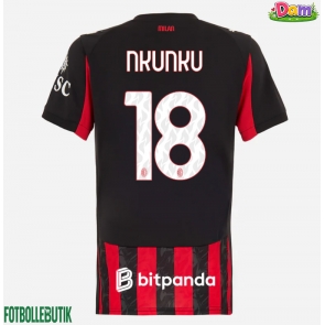AC Milan Christopher Nkunku #18 Hemmatröja Kvinnor 2025-26 Kortärmad